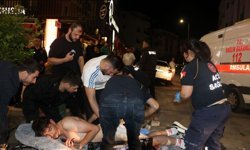 Derbi sonra Antalya’da bıçaklı kavga