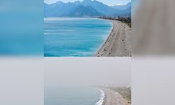 Antalya çöl tozuna teslim oldu