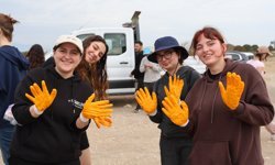 Kumköy Sahili'nde "Bir Sahil Bin Yaşam" için adım atıldı