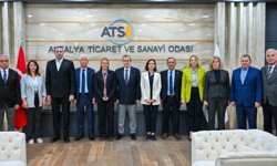 CHP heyeti ATSO’da turizmi masaya yatırdı!