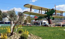 Vecihi Hürkuş'un kullandığı ‘İsmet Tayyaresi’ Muğla’da sergileniyor