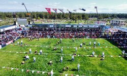 Kepez’de bini aşkın pehlivan er meydanında