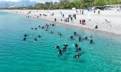 Antalya’da "Mavi Akdeniz" seferberliği! Deniz dibinden çıkanlar şaşırttı