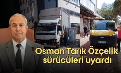 Osman Tarık Özçelik sürücüleri uyardı: “Kaldırımı İşgal etmeyin”