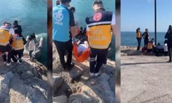 Sağlık ekipleri kalp krizi geçiren vatandaşa yürüyerek gitti