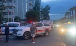 Alanya'daki otelin mutfak kısmında panik yaratan anlar!