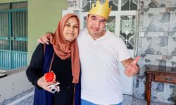 Antalya'da özel bireylerin Anneler Günü hediyeleri aileleri duygulandırdı