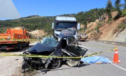 Antalya–Isparta kara yolunda ölen çift kanser kontrolünden dönüyormuş!