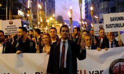 Antalya Barosu, 100. yaşında meşalelerle yürüdü