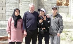 Engelli çocukları için yaptırdığı ev yarım kaldı