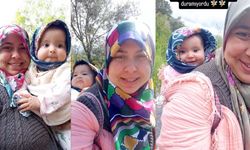 Gündoğmuş’ta Gökçe bebek sosyal medyada gönülleri ısıttı