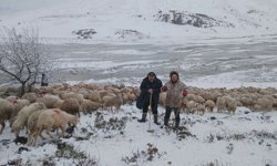Isparta’da kar ve heyelan felaketi: 2 çoban ve 650 koyun mahsur kaldı