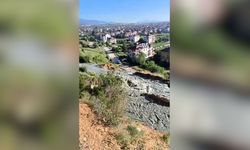 Korkuteli’nde devasa su borusu patladı: İlçeye dağdan resmen çamur aktı