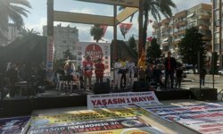 Kumluca’da 47 yıl sonra bir ilk: 1 Mayıs meydanda kutlandı