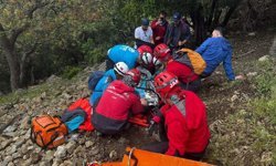 Likya Yolu'nda gerilim dolu anlar!