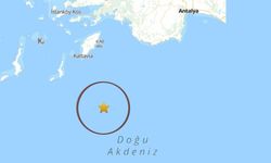 Akdeniz açıklarında deprem!