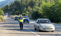 Isparta-Antalya yolunda radar denetimi!