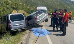 Isparta-Konya yolunda ölümlü kaza