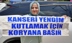 Kanseri yenen kadının mutluluğu Antalya'yı sardı