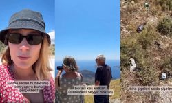 Kaş’ın eşsiz manzarasına çöp gölgesi