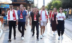 Antalyaspor Başkanı Mustafa Ergün sahaya indi