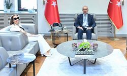 AK Partili Serap Yazıcı Özbudun Bakan'la buluştu