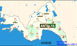 Antalya hava durumu bugün: Doğu ilçelerinde sağanak uyarısı
