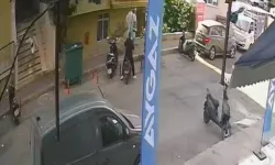 Alanya'da kediye yönelik şiddet, güvenlik kamerasında