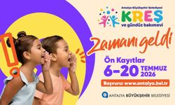 Antalya Büyükşehir Belediyesi kreşlerinde yeni dönem başvuruları başladı