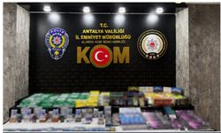 Antalya Emniyeti'nden kaçakçılık operasyonu: 1 haftada 16 gözaltı