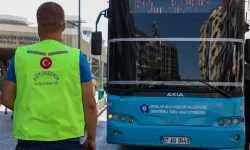 Antalya'da Kavurucu Sıcakta Klima Denetimi! Otobüsler Mercek Altında