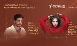 63. Altın Portakal’da Genç Başarı Ödülü Cem Yiğit Üzümoğlu ve Leyla Smyrna Cabas’a