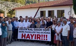 Kaş'ta 3 mahallede mermer ocağı isyanı: Vatandaşlardan Antalya Valiliği'ne çağrı