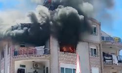 Kepez’de daire yangını! 1'i bebek 5 kişi hastanelik oldu