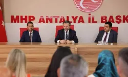 MHP Gazipaşa Teşkilatı, Antalya'da istişare toplantısı gerçekleştirdi