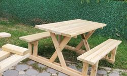 Muratpaşa Belediyesi piknik masası üretiyor! Satışı için fiyat da belirlendi