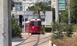 Antalya’da nostalji tramvayı durdu: NT07 Beach Park'a giriyor