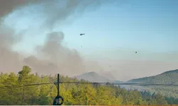 Muğla’da iki ilçede orman yangını: Uçak ve helikopterler yeniden devrede