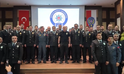 Antalya Emniyet Müdürlüğü'nde terfi töreni