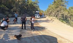Antalya’da taş ocağı isyanı! Köylüler kamyonların önüne kesti