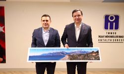 SP Genel Başkanı Mahmut Arıkan'dan İMO Antalya'ya ziyaret