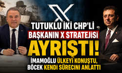 Tutuklu iki CHP'li başkanın X stratejisi ayrıştı! İmamoğlu ülkeyi konuştu, Böcek kendi sürecini anlattı