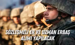 MSB duyurdu: Sözleşmeli er ve uzman erbaş alınacak