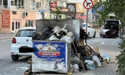 Muratpaşa'da çöp tepkisi!