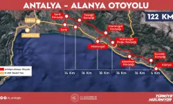 Antalya-Alanya Otoyolu yılda 23,9 milyar TL tasaffu sağlayacak