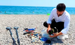 Antalya’da denizin dibinden servet çıktı! Cep telefonu, lüks saat, altın...