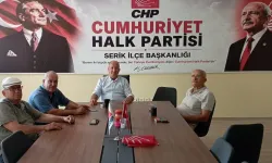 CHP Serik’te yeni dönem! Hüseyin Demir’in yönetimi belli oldu
