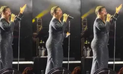 Sibel Can Antalya’da sahne aldı! Kiloları yine gündem oldu