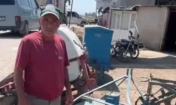 Antalya’da ilginç kaza: Tarım aletlerine çarpan araç çekiciyle kaçırıldı