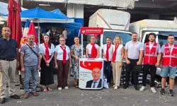 Zafer Partisi Antalya’da pazar yeri çalışması yaptı
